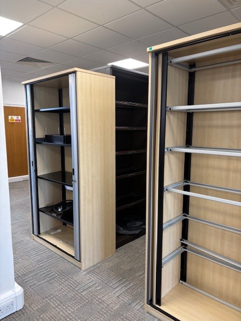 Tambour-cupboard
