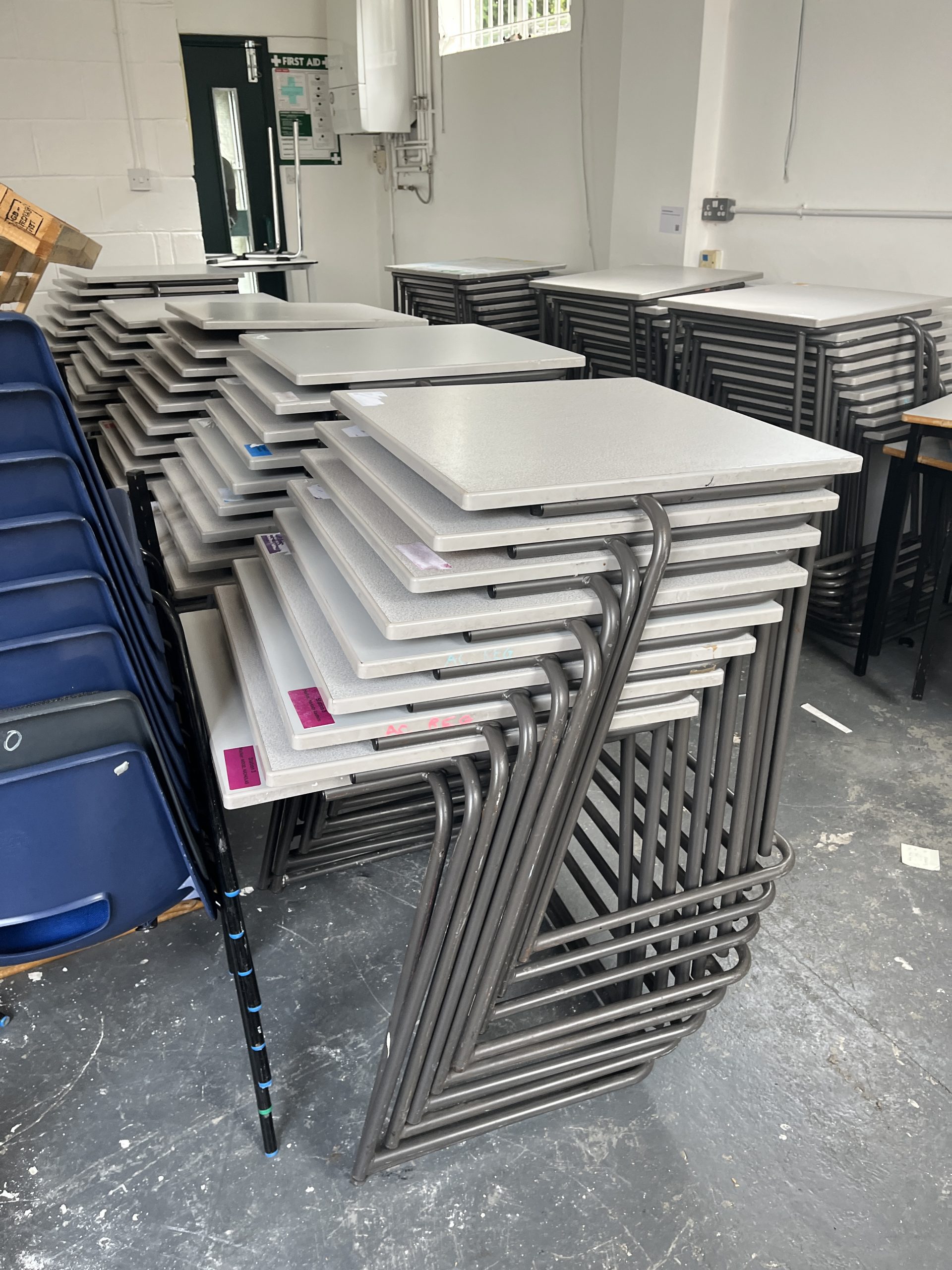 Exam desks – Available from 25th Sept
