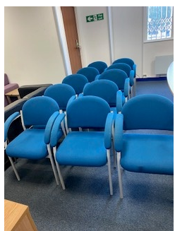 x20 Blue Chairs